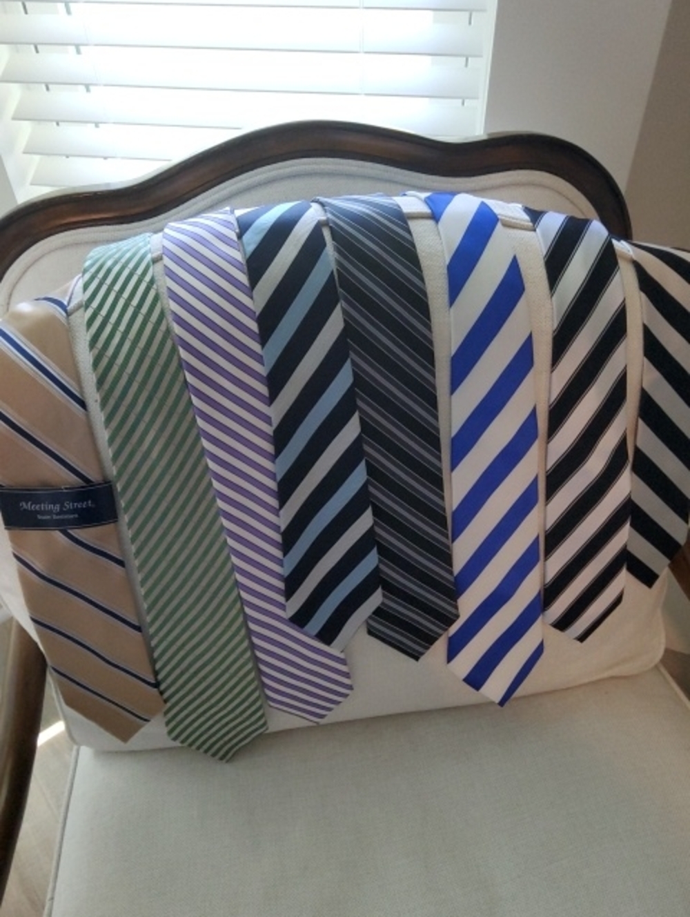 Assorted Striped Men's Ties - Multi Color